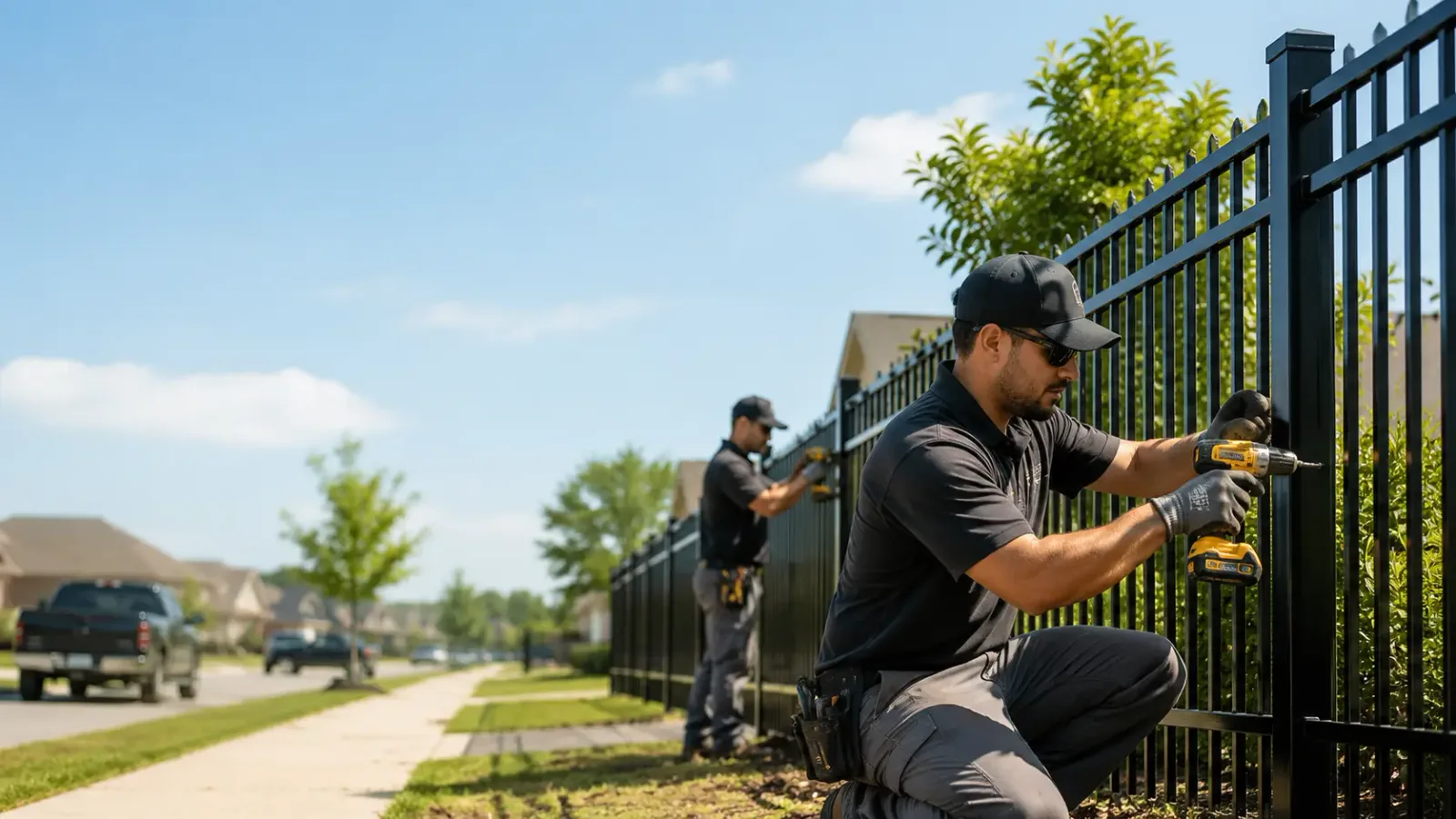 Metal Fence Installation in White Pigeon, MI